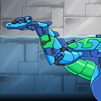 딥 플레시오 합체 다이노로봇